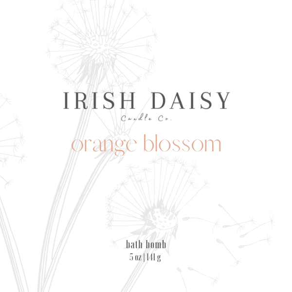 Orange Blossom Bath Bomb WS