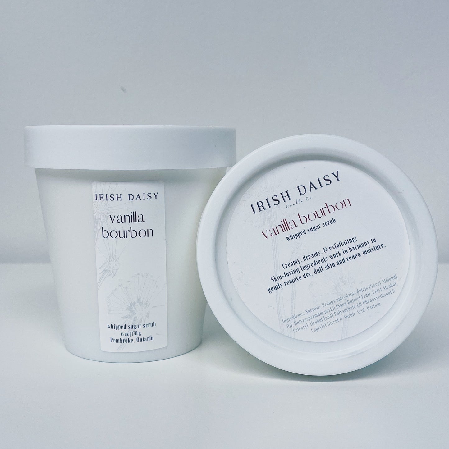 Vanilla Bourbon Sugar Scrub