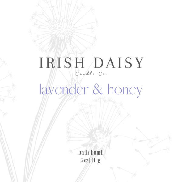 Lavender & Honey Bath Bomb WS