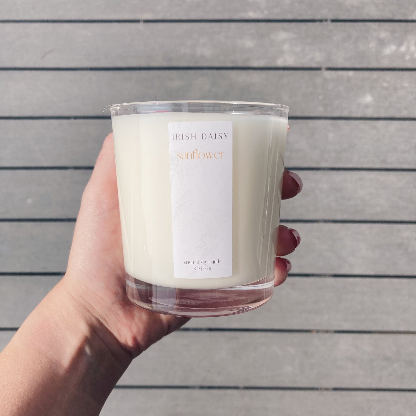 Sunflower Soy Candle WS