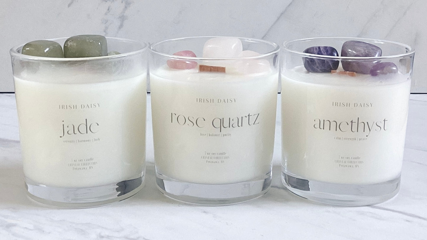 Rose Quartz Soy Candle