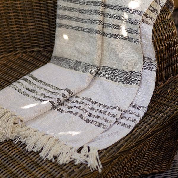 Cotton Slub Throw