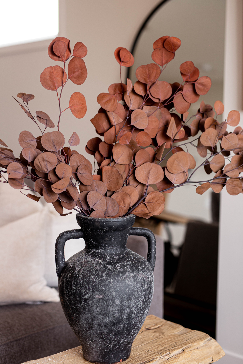 Preserved Burgundy Eucalyptus