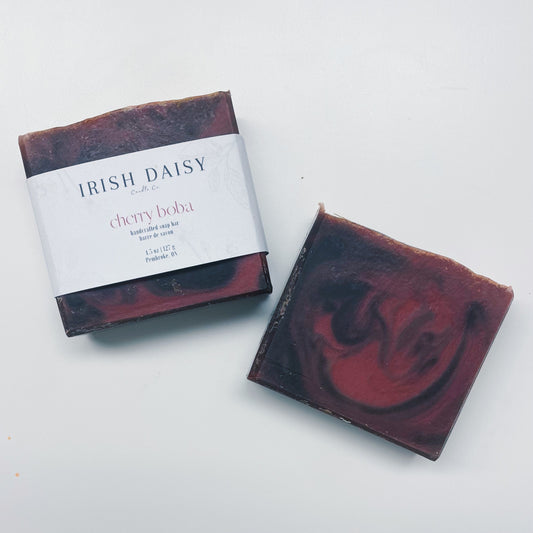 Cherry Boba Soap Bar