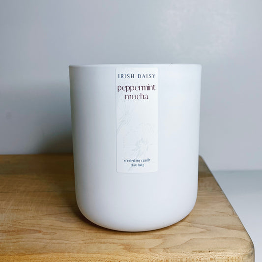 Peppermint Mocha Soy Candle