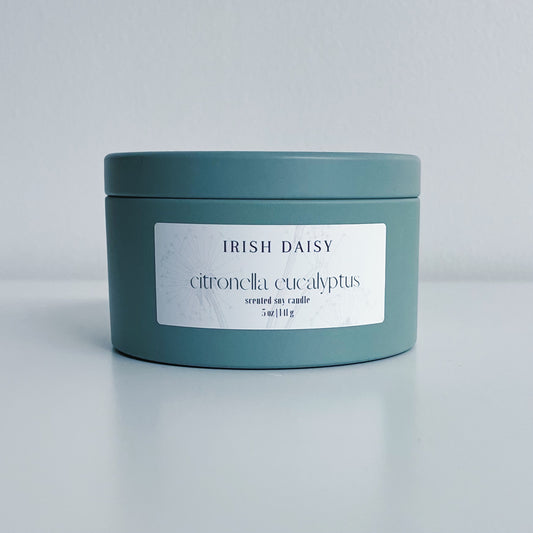 Citronella Eucalyptus Soy Candle