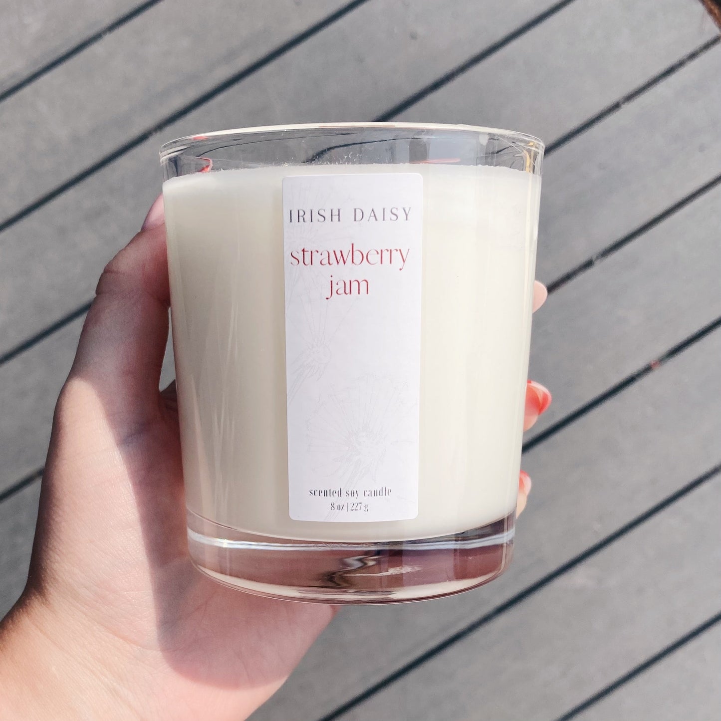 Strawberry Jam Soy Candle WS