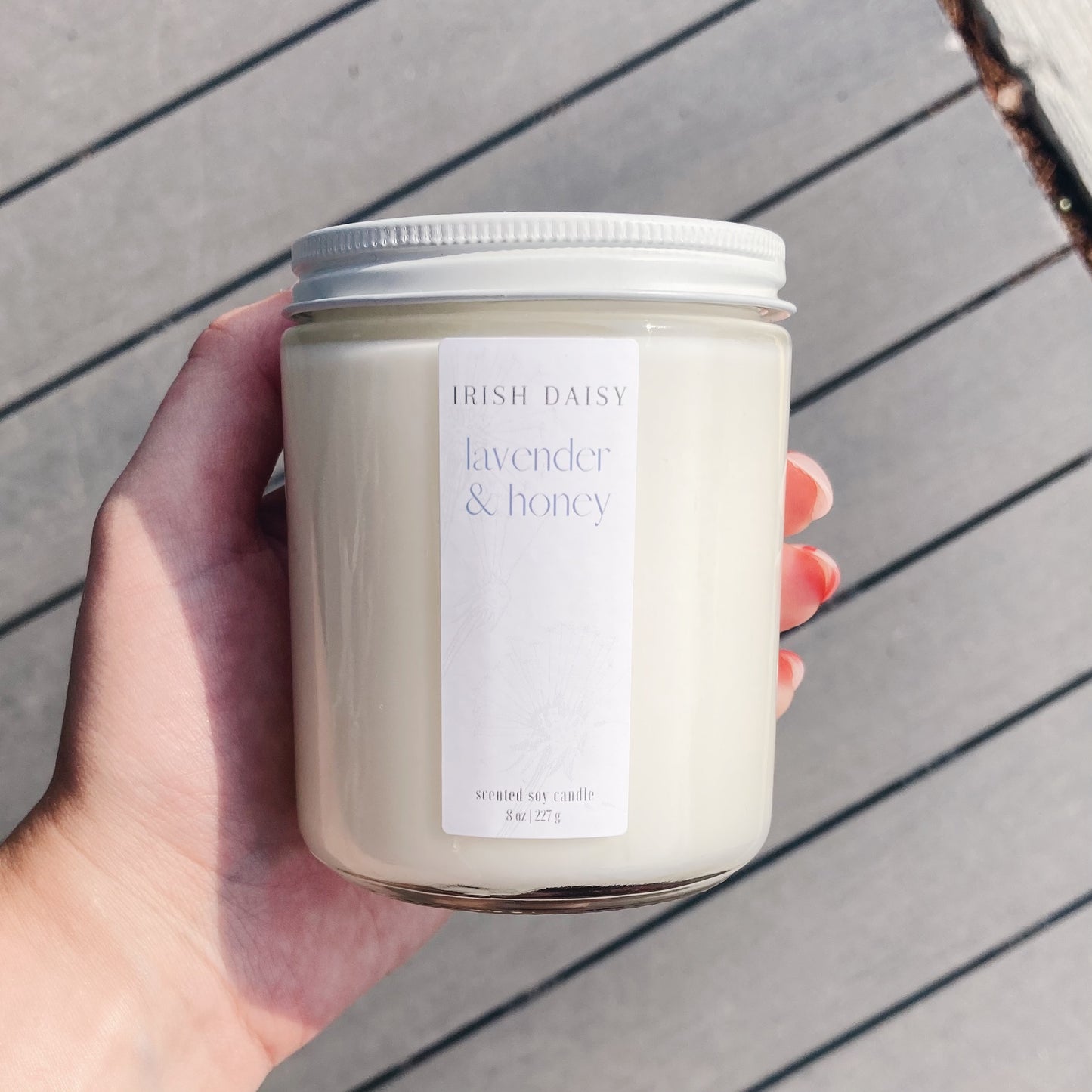 Lavender & Honey Soy Candle WS