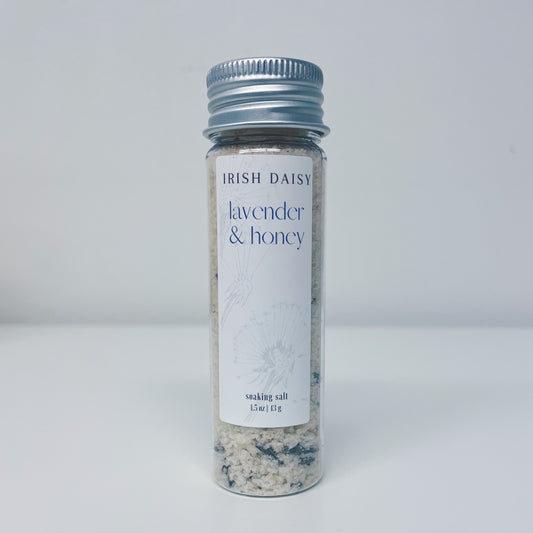 Lavender & Honey Soaking Salt Mini