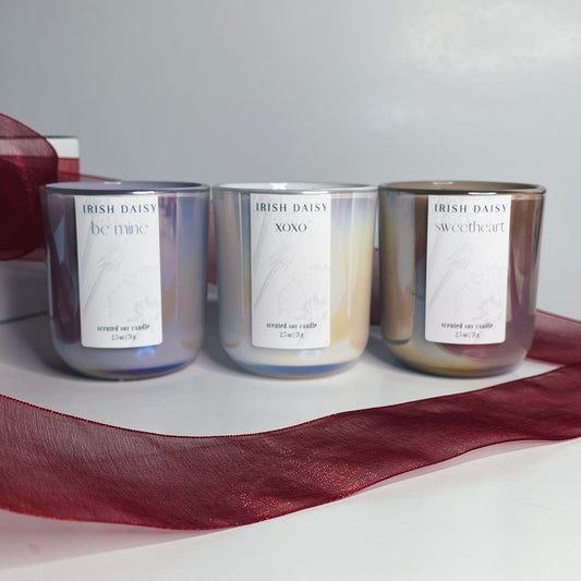 Sweethearts Soy Candle Trio
