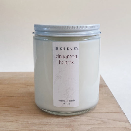 Cinnamon Hearts Soy Candle